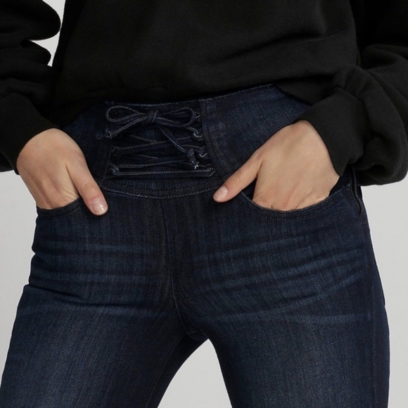 Express Denim - Express corset lace up skinny jeans